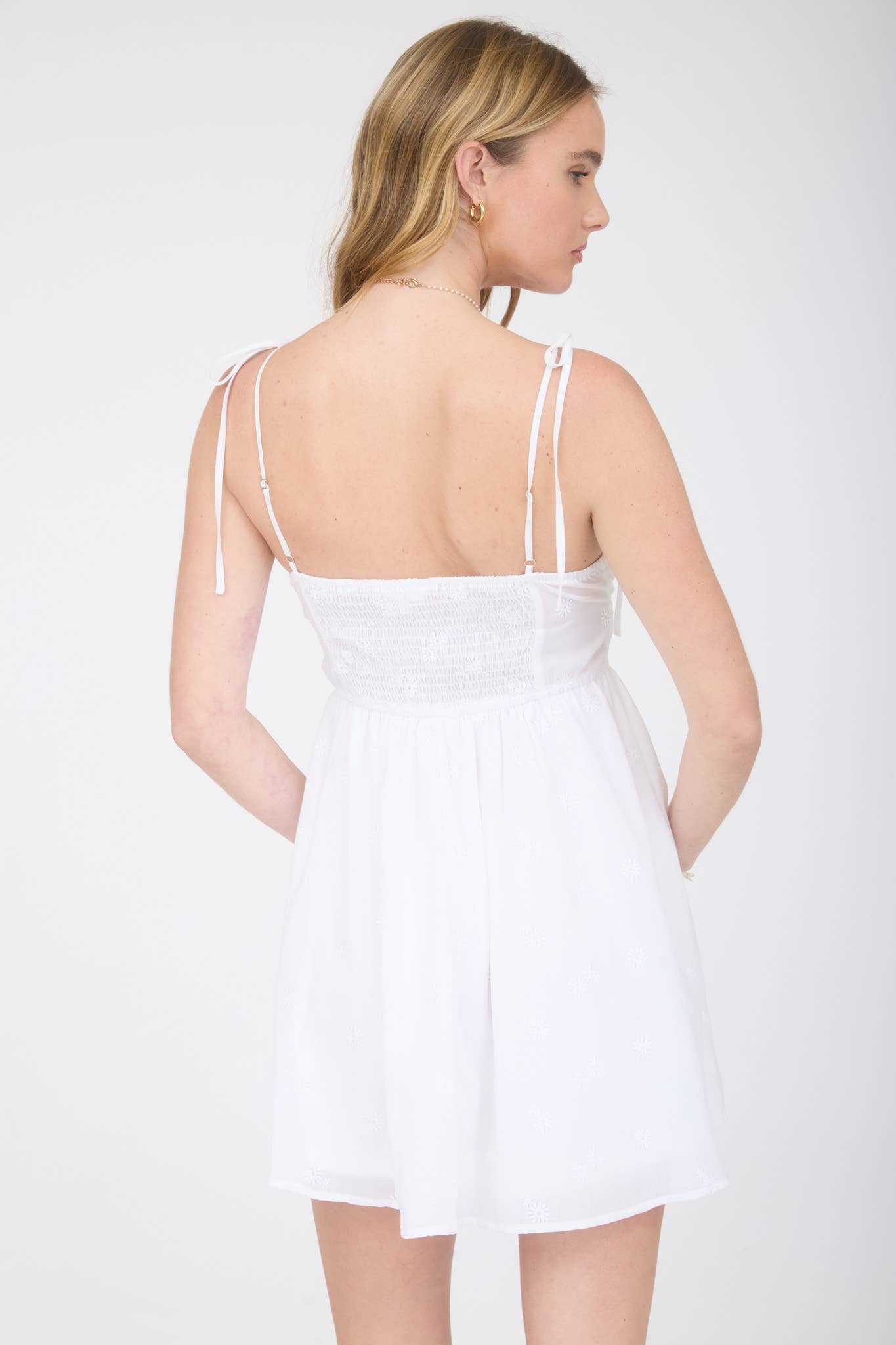 White Corset Dress