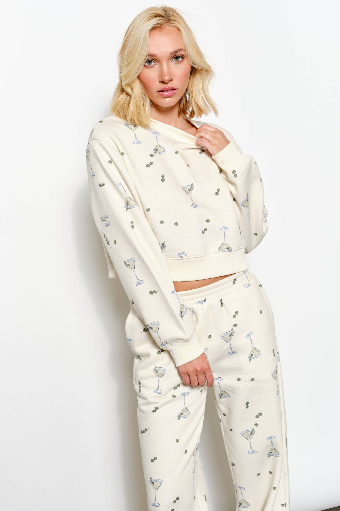 BILLIE MARTINI SWEATSHIRT