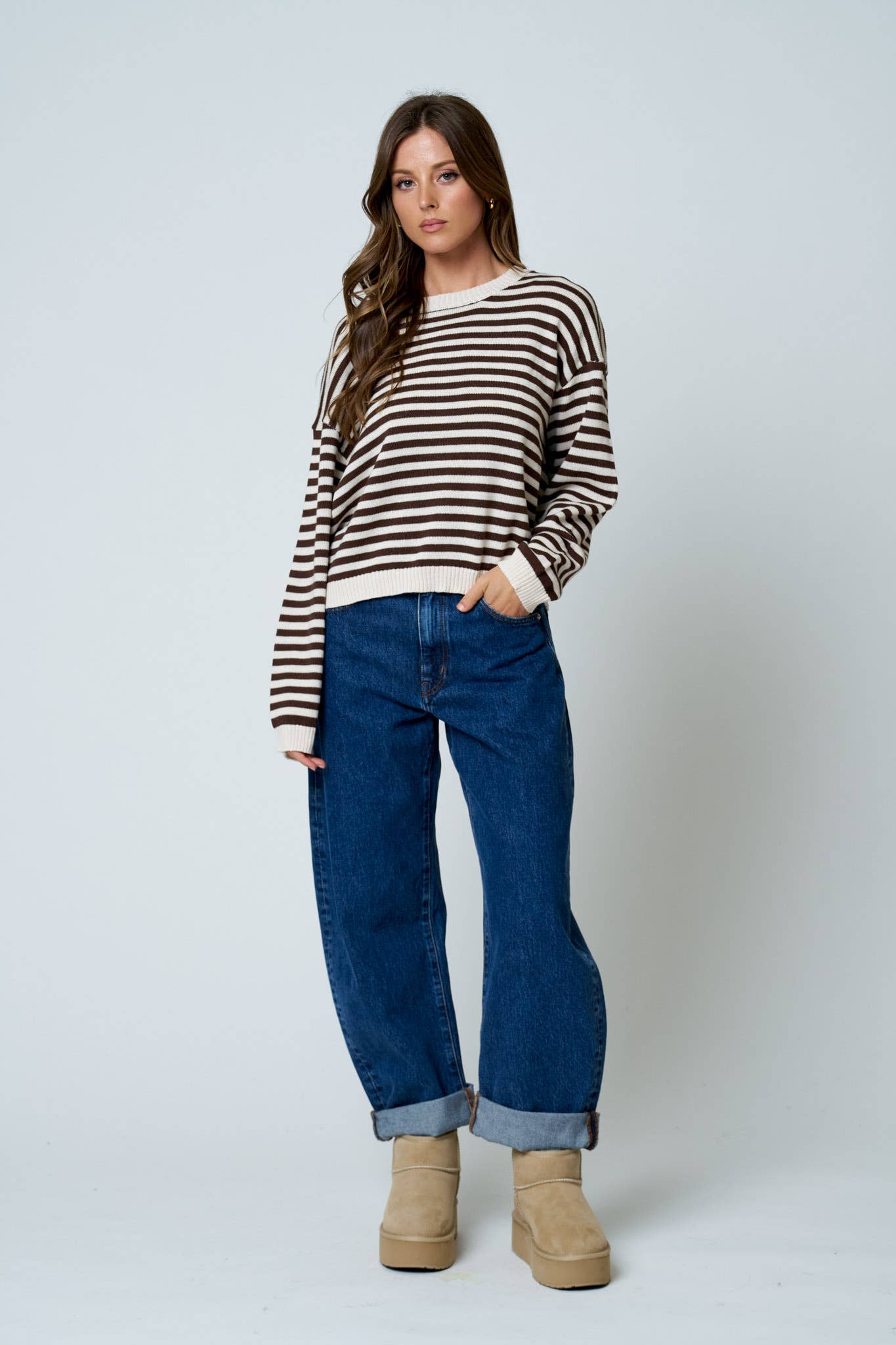Clara Button Sweater