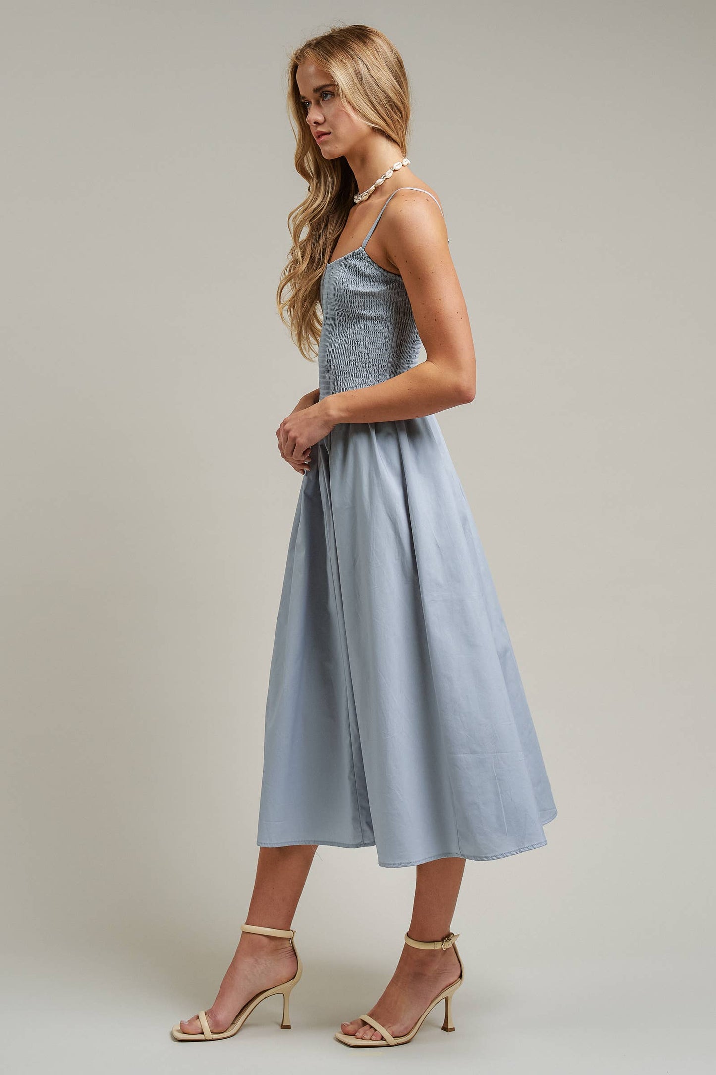 Smoked Bodice Dress