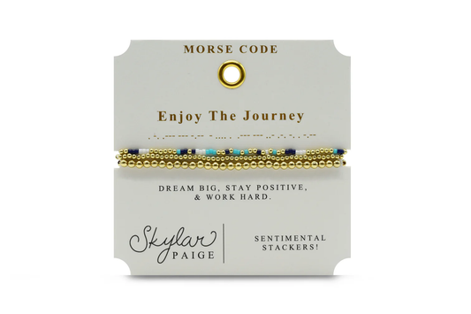 ENJOY THE JOURNEY - Sentimental Stackers (Copy)