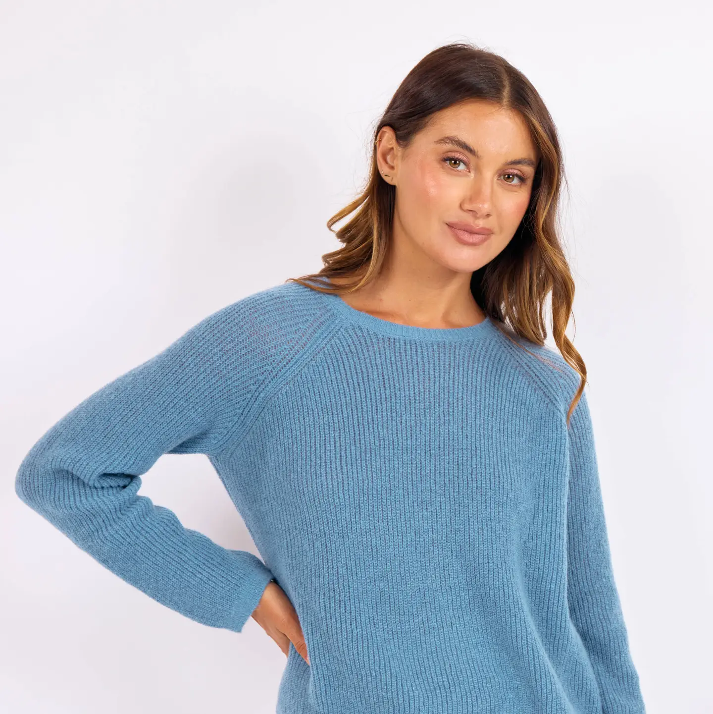 Dusty Blue Sweater