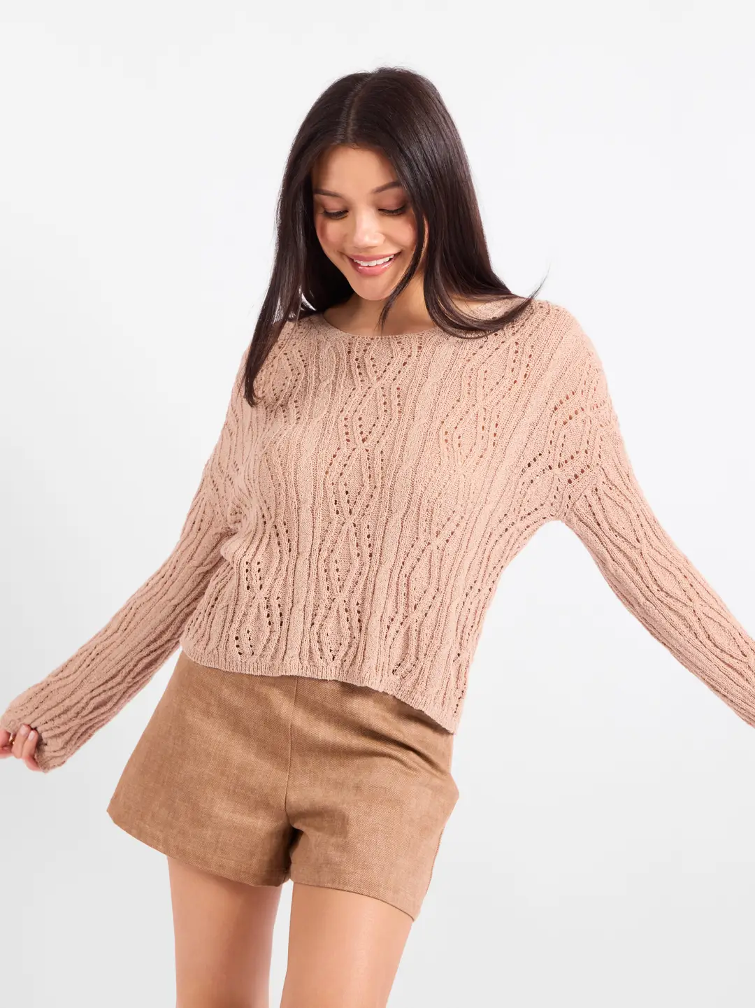 Gia Geometric Sweater