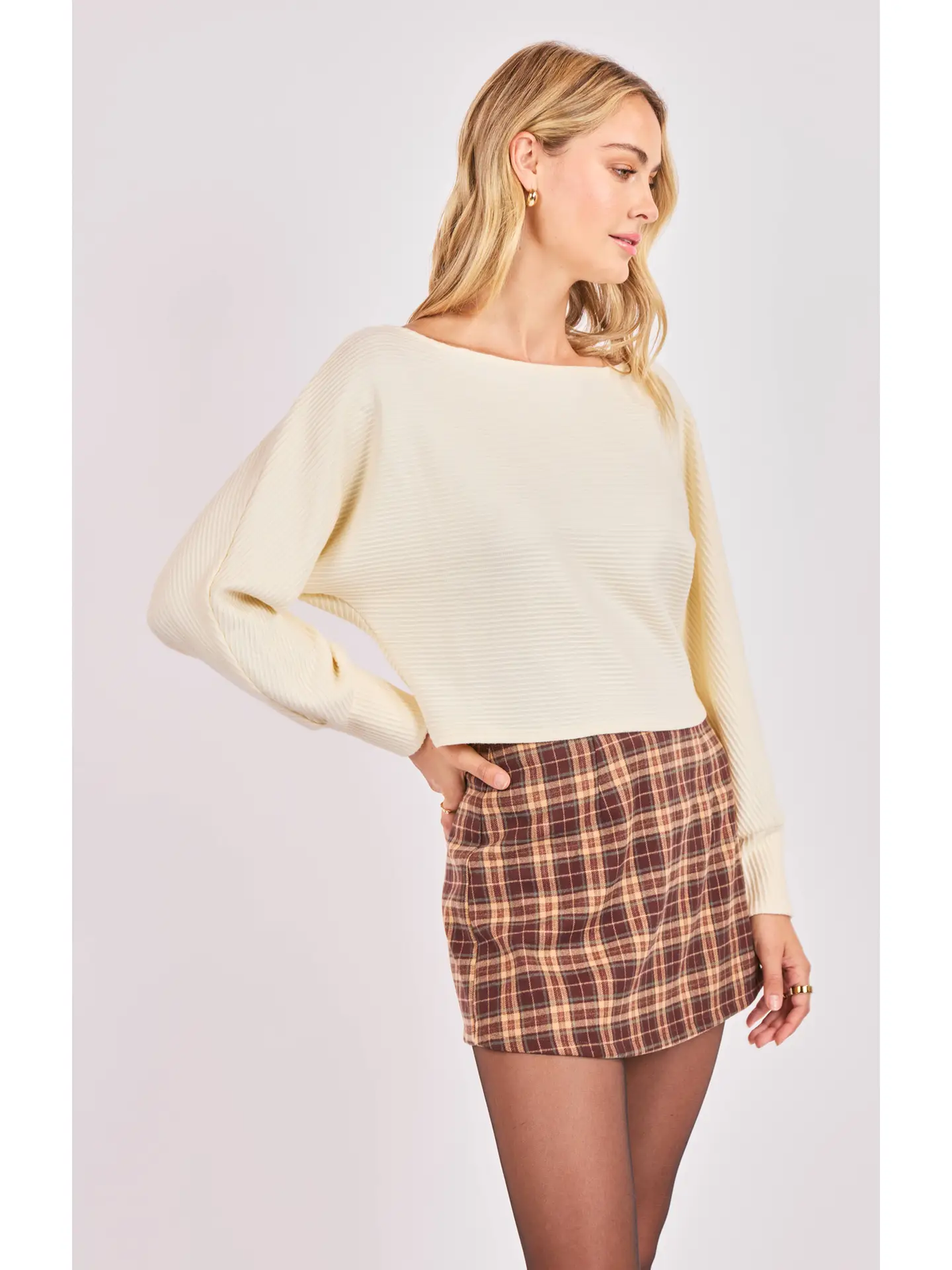 On A Stroll Knit Top