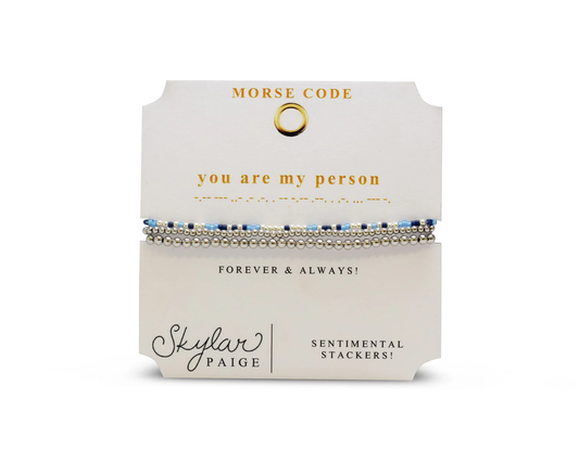 YOU ARE MY PERSON  - Sentimental Stackers