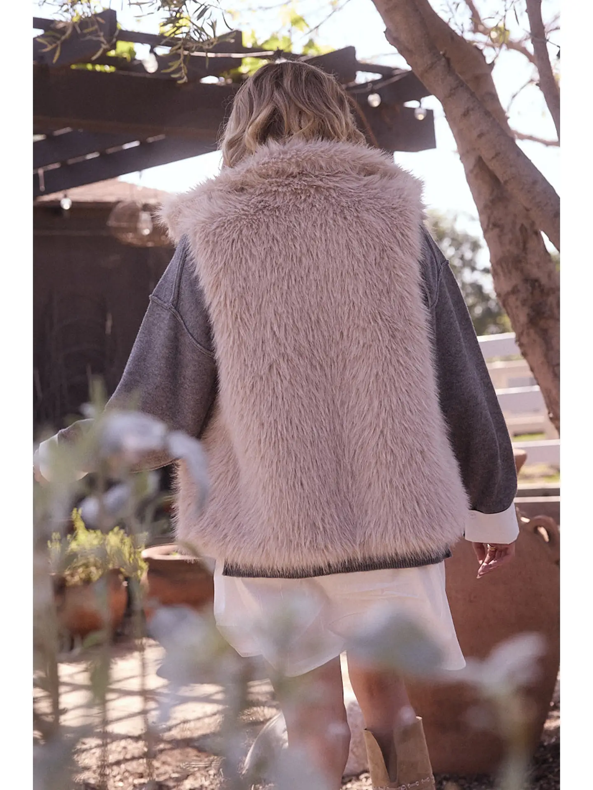 Faux Fur Vest