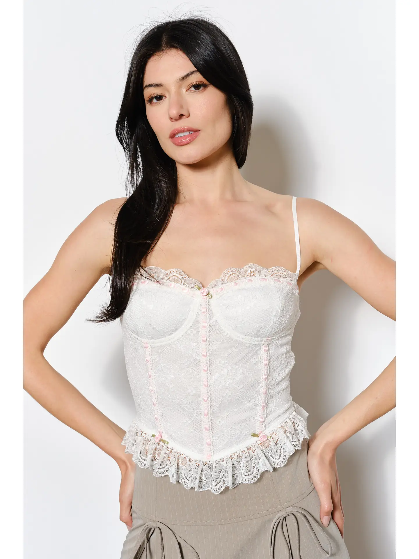 Serena Lace Bustier