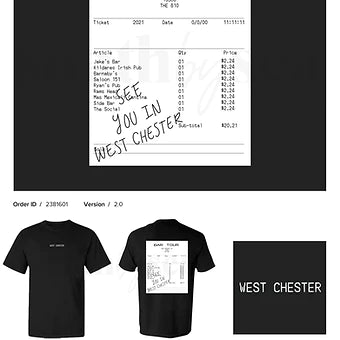 West Chester Bar Tour T-Shirt