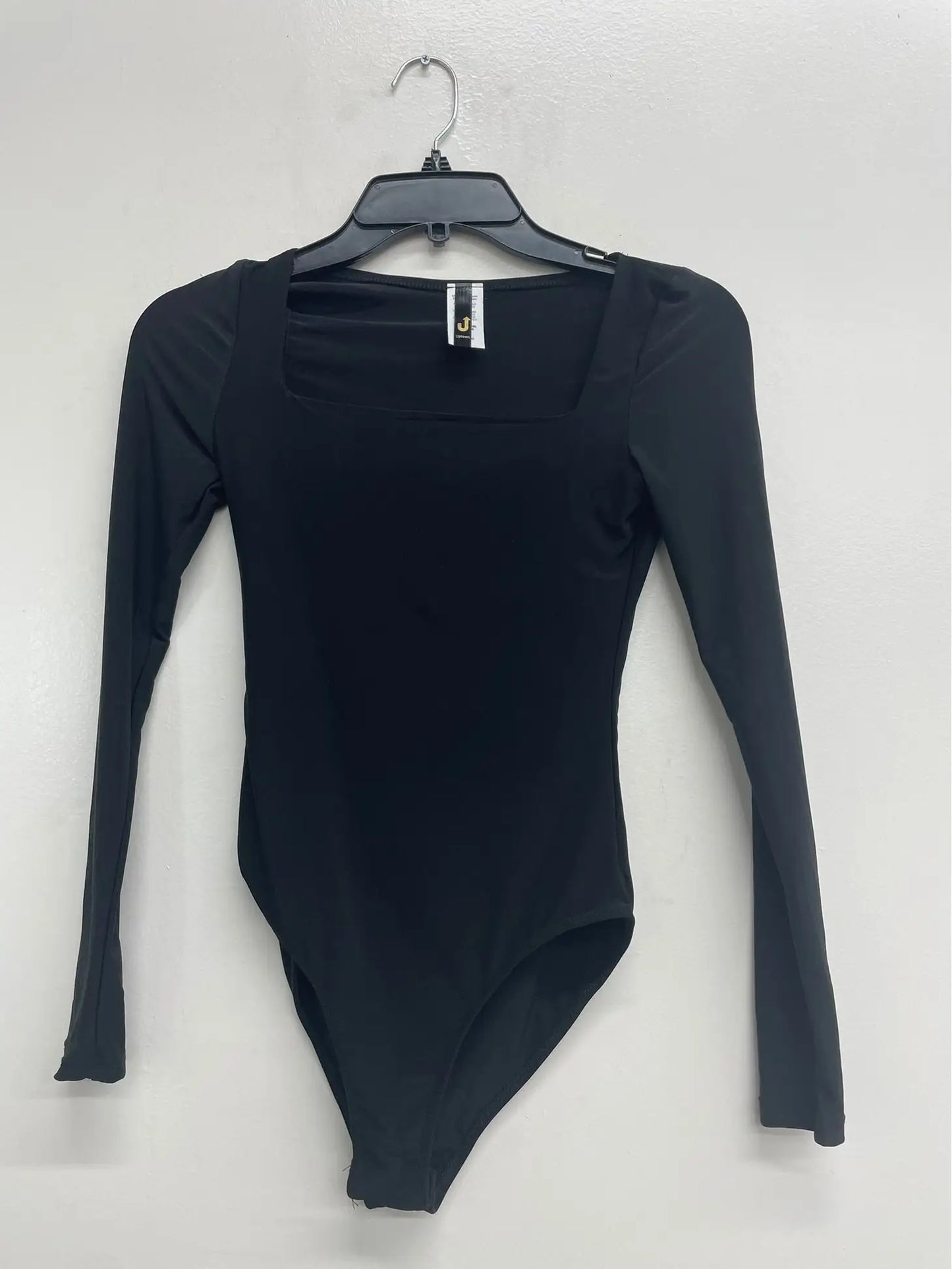 Essentials Dupe Long Sleeve Square Neck Shaper Bodysuit