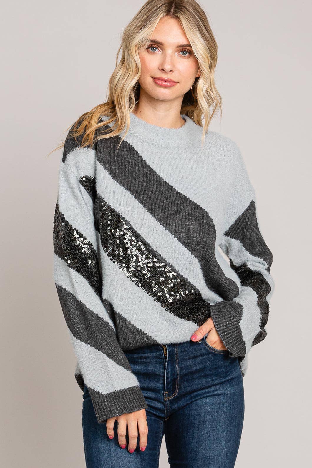 Sharon Sequin Sweater